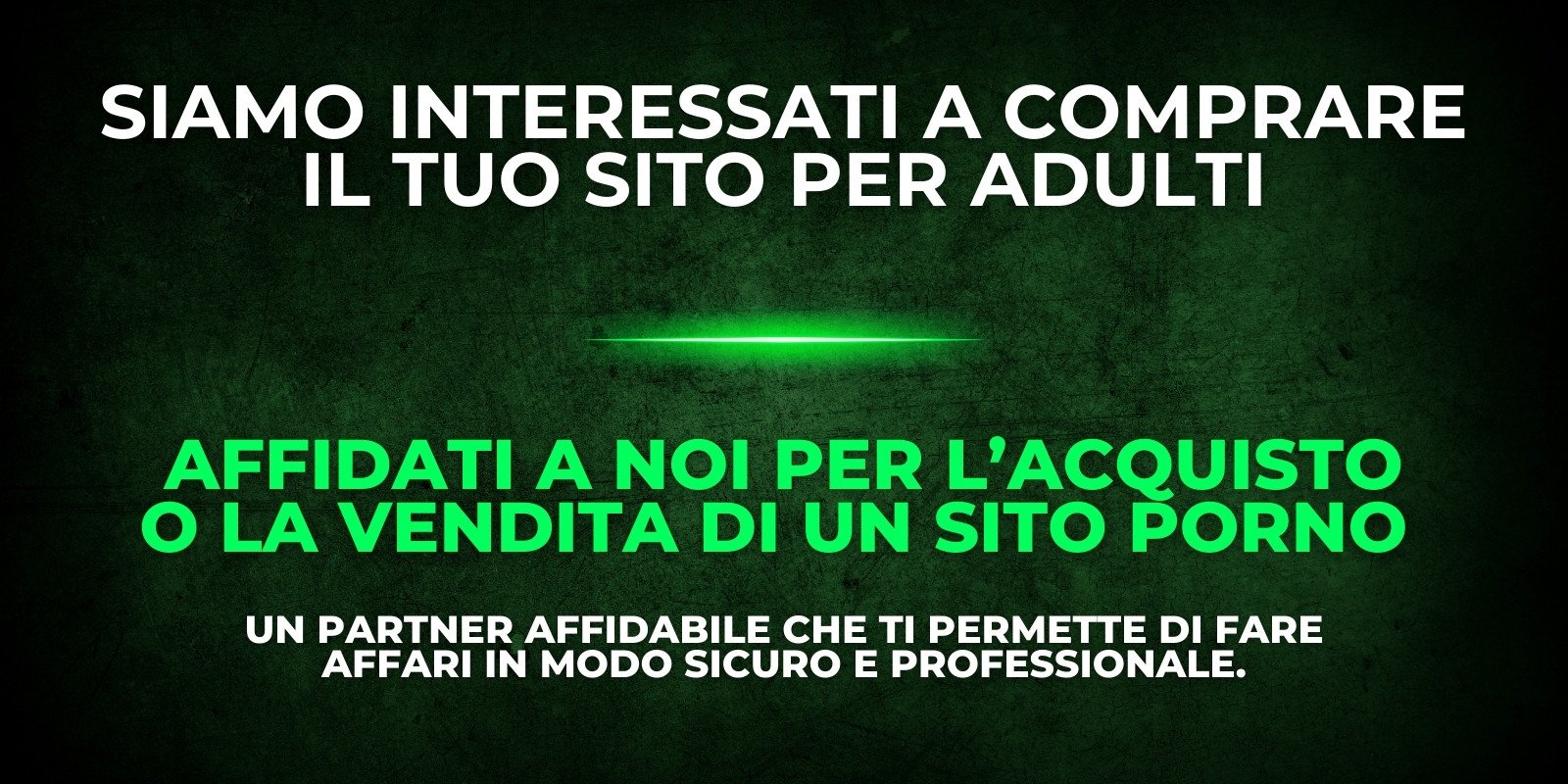 compra vendita di siti porno